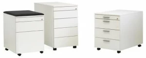 Wiesner-Hager Офисный комод из искусственной древесины на колесиках Float_fx