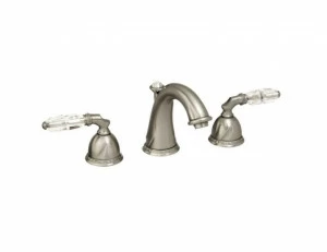 051601.B00.50 Раковина с тремя отверстиями и кристаллами Swarovski Яркий хром