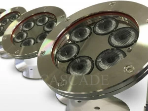 CASCADE Светодиодный погружной светильник из нержавеющей стали для фонтанов
