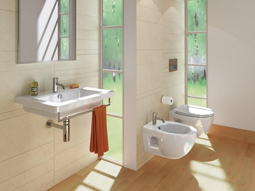 1vsli00 Подвесной унитаз настенный Белый CERAMICA CATALANO NEW LIGHT Италия - Вид №2