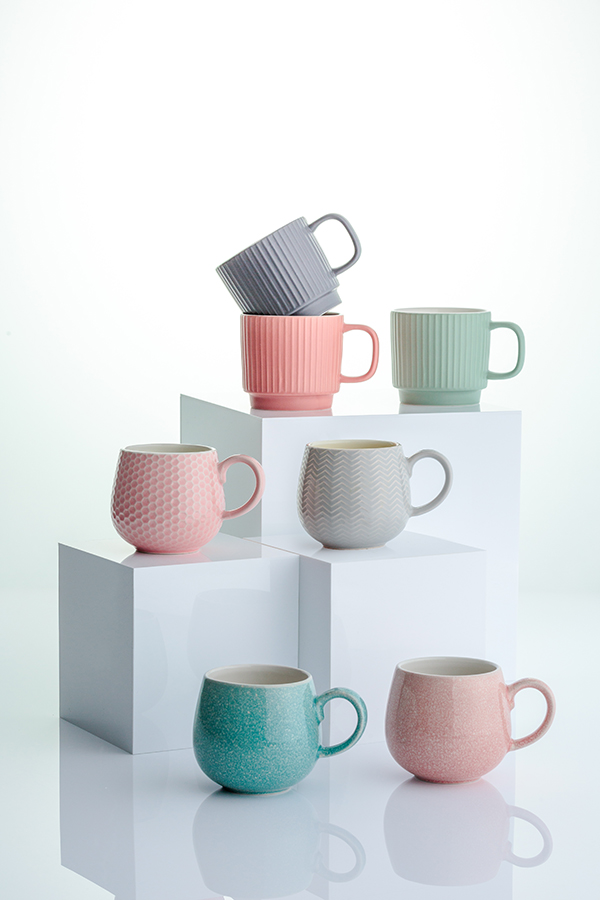 2002.105 Кружка embossed, 350 мл, розовая Mason Cash  - Вид №2