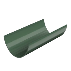 Желоб водосточный 125x3000 мм цвет зелёный