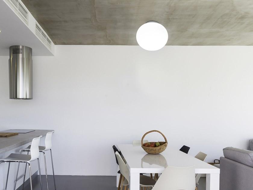 luxcambra Потолочный светильник из опалового стекла Moon Moon2_1270 - Вид №1