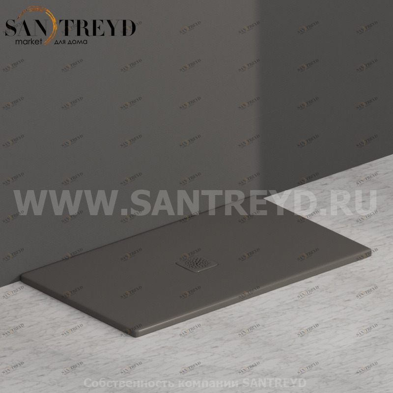 DT121AT Душевой поддон 120x70 керамический Globo Ceramica Globo DOCCIATRE