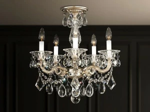 Schonbek Потолочный светильник из металла с кристаллами swarovski® La scala 5345