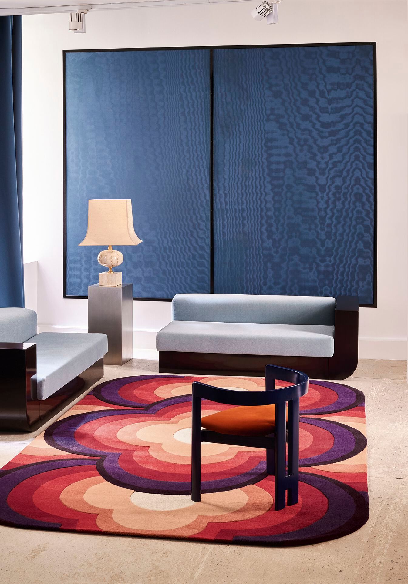 Прямоугольный шерстяной ковер Toulemonde Bochart FLOWER POWER ARCH-00093882 - Вид №4