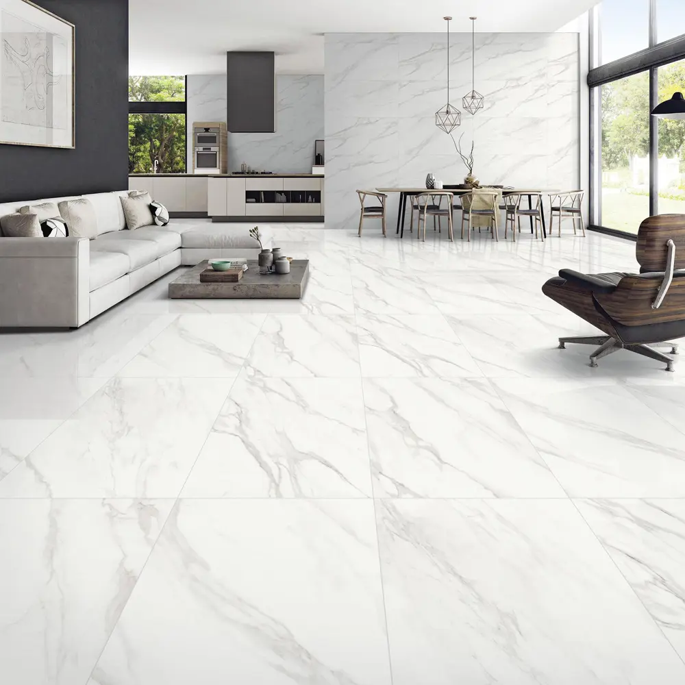 Santreyd Керамогранит Calacatta Superb 60×60 см белый полированный 83715795 STLM-0043685