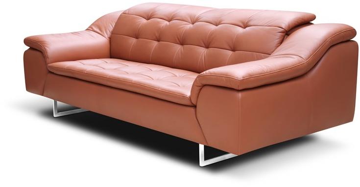 Rossini Sofas Стеганый кожаный диван с подголовником sun-id-1463855 - Вид №1