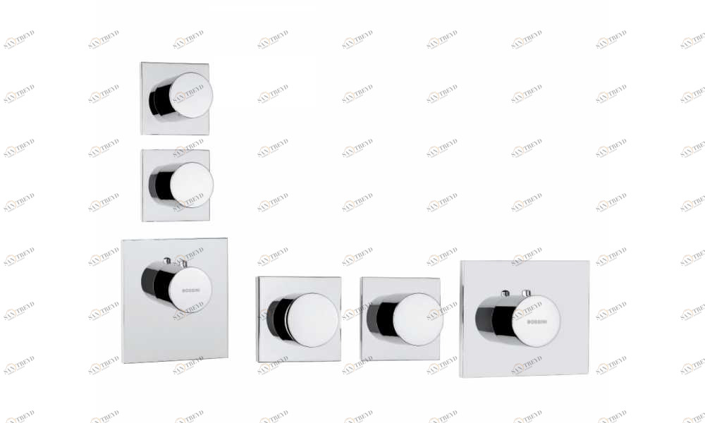 Z031203 + Z030201 000 Смеситель & запорный кран Oki 2 Outlets LP BOSSINI 