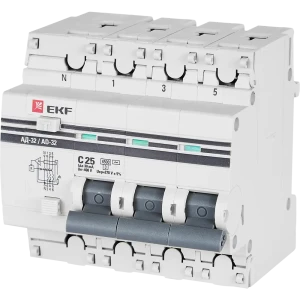 Дифференциальный автомат EKF АД-32 с защитой от токов утечки 82421573