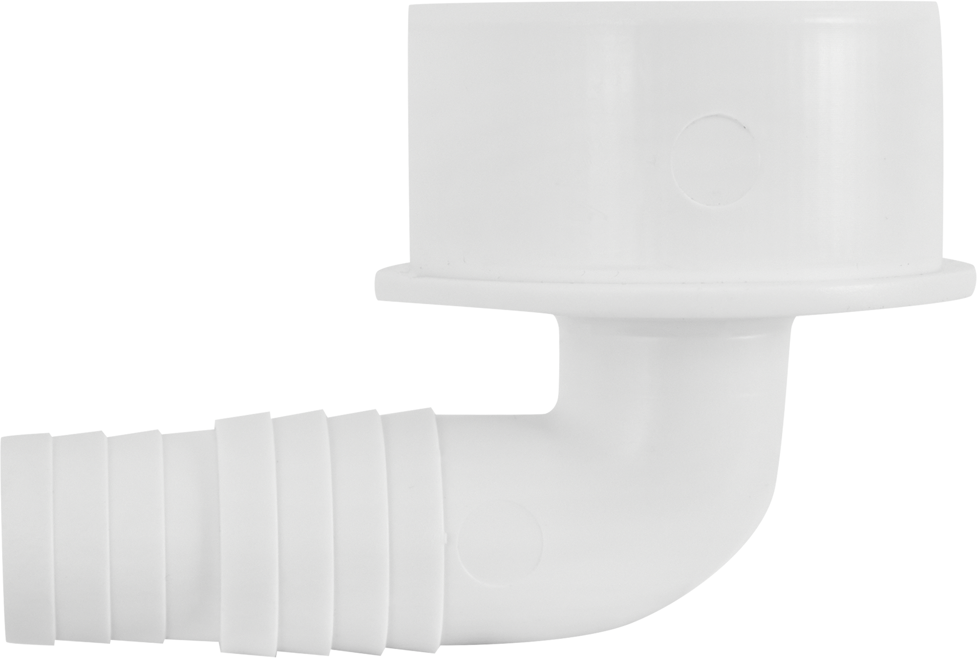 Г-образный адаптер для подключения слива ORIO белый ø50 мм 86198331 STLM-0066711 - Вид №1