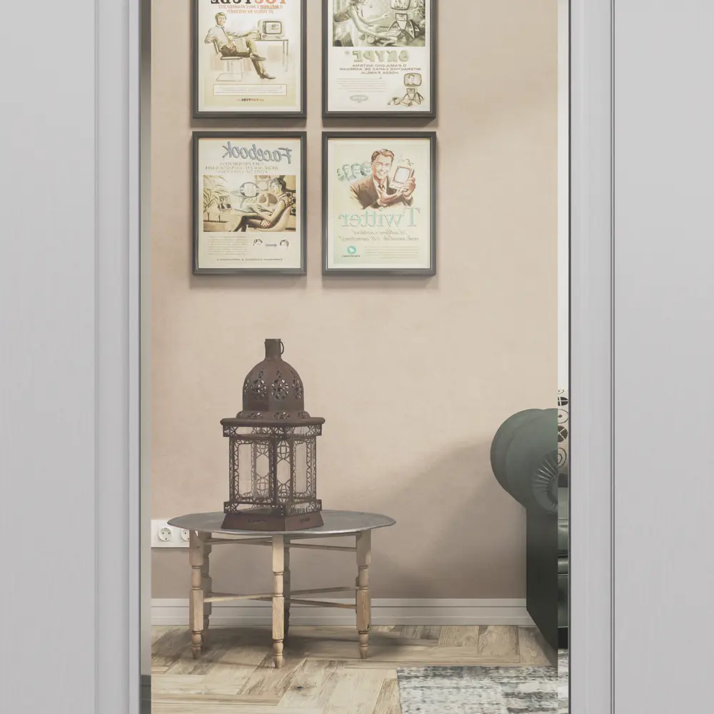 TOREX Гибсон Скай - входная металлическая дверь с зеркалом 89373490 STLM-0898224 - Вид №7