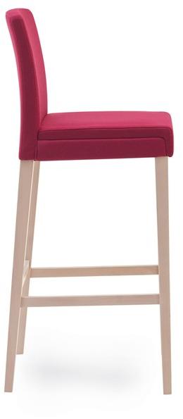 PIAVAL Высокий барный стул из ткани в современном стиле Fandango | health & care 76 - Вид №2