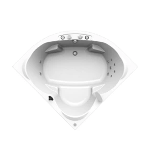 Гидромассаж "Релакс Chrome" на ванну Сорренто 148х148 (двигатель 750 Вт, джет Глори - 4 шт., джет Джереми - 5 шт.)
