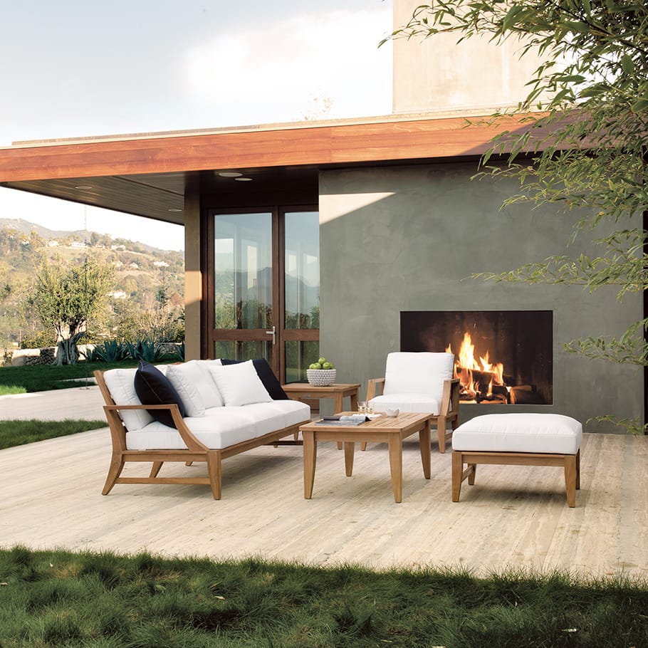 Прямоугольный стол из тикового дерева JANUS et Cie Relais ARCH-00066446 - Вид №3