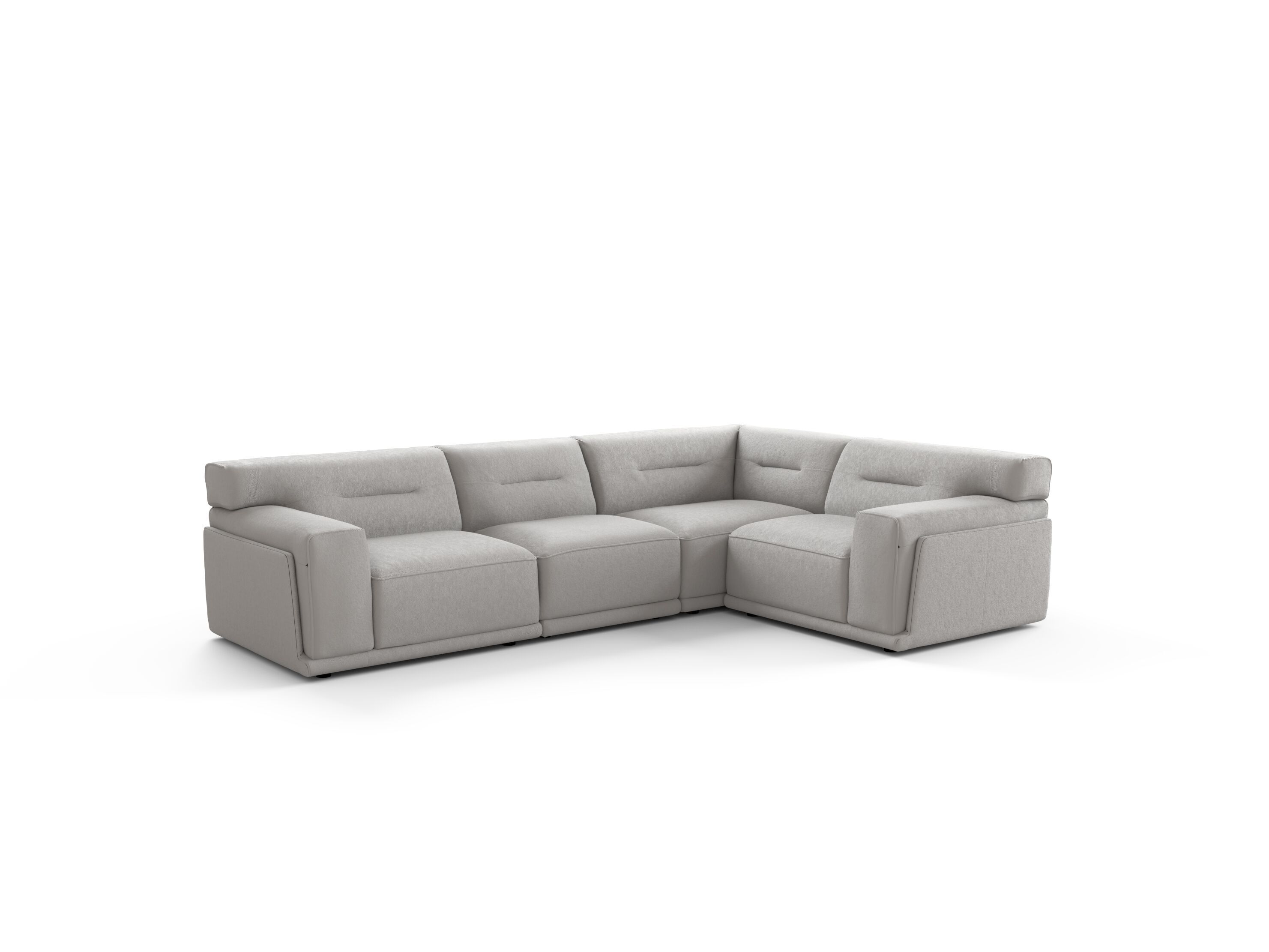 Угловой диван из ткани Natuzzi Italia Dorian ARCH-00115956 - Вид №1