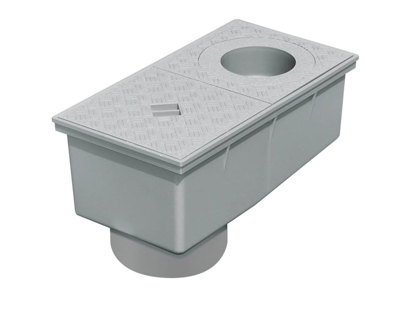 Сифонированная водосточная скважина с круглыми трубами с вертикальным сливом First Corporation First Plast ARCH-00145130