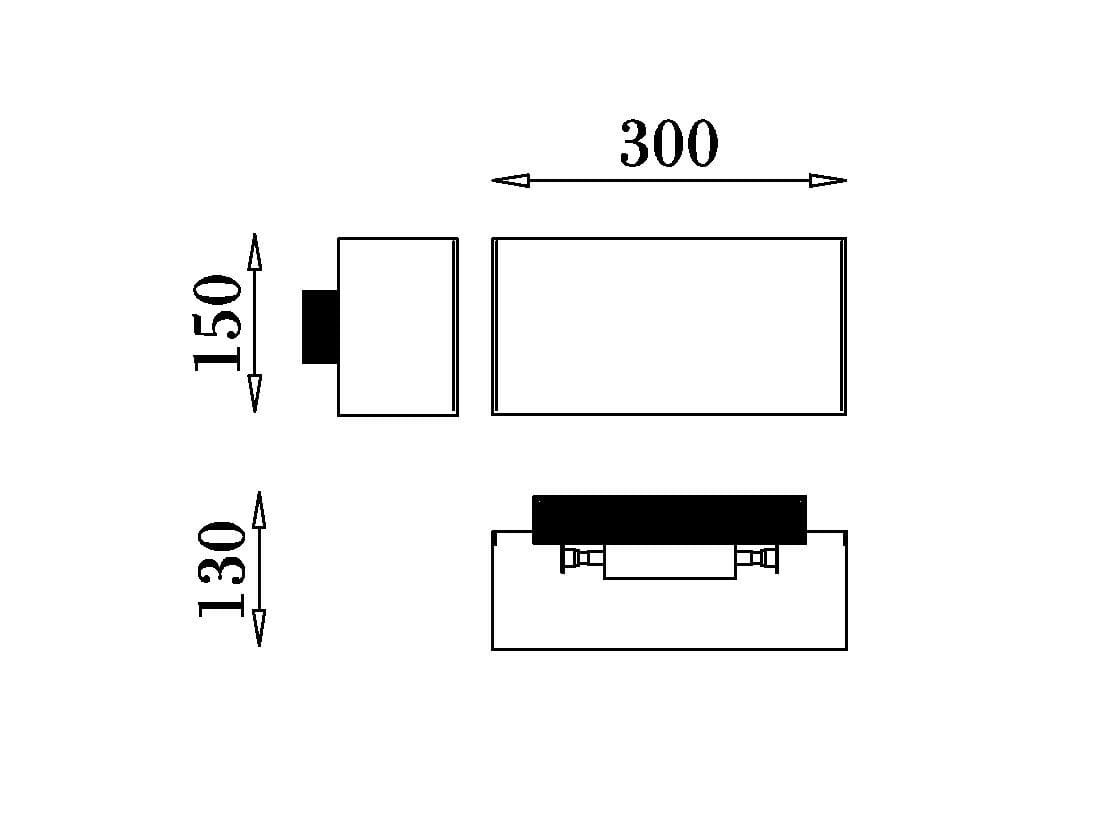 Латунный светодиодный настенный светильник 247LAB RB ARCH-00045900 - Вид №5