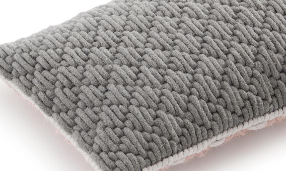 006135 Подушка Rose - Light grey 60x35 GAN Silai Silaï - Вид №4