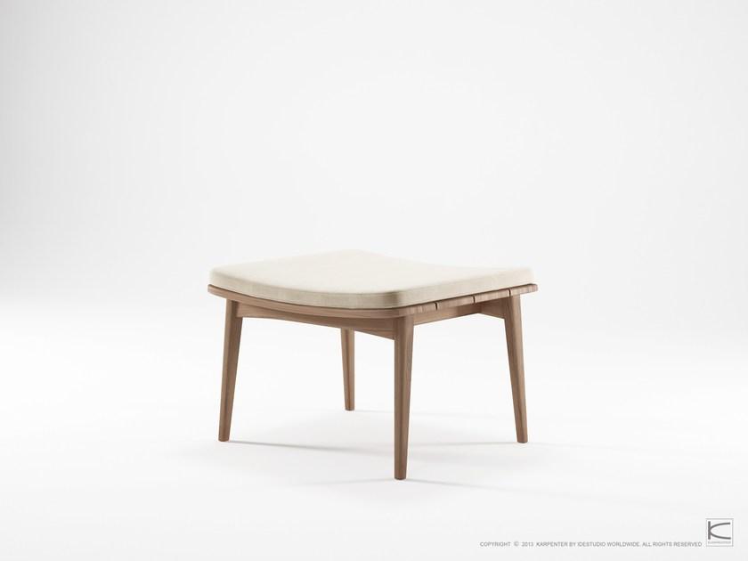 KARPENTER Низкий табурет из тика Grasshopper sun-id-1480454 - Вид №5