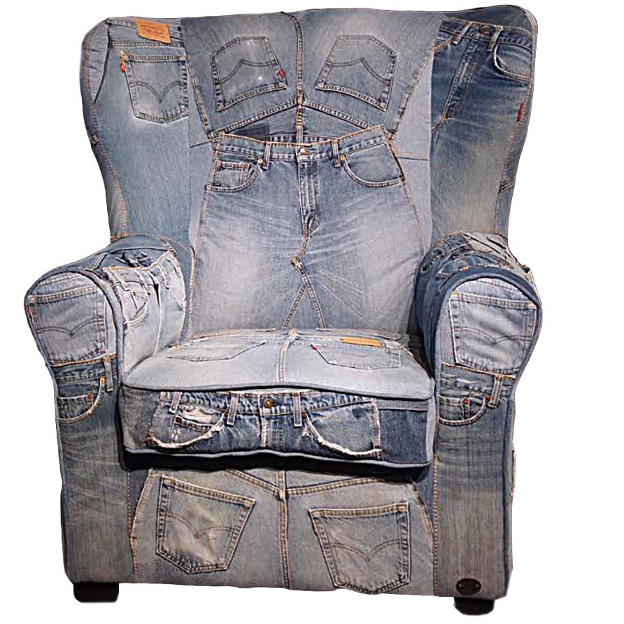 003626 Кресло Wing Contradiction Jeans Santreyd - Вид №1