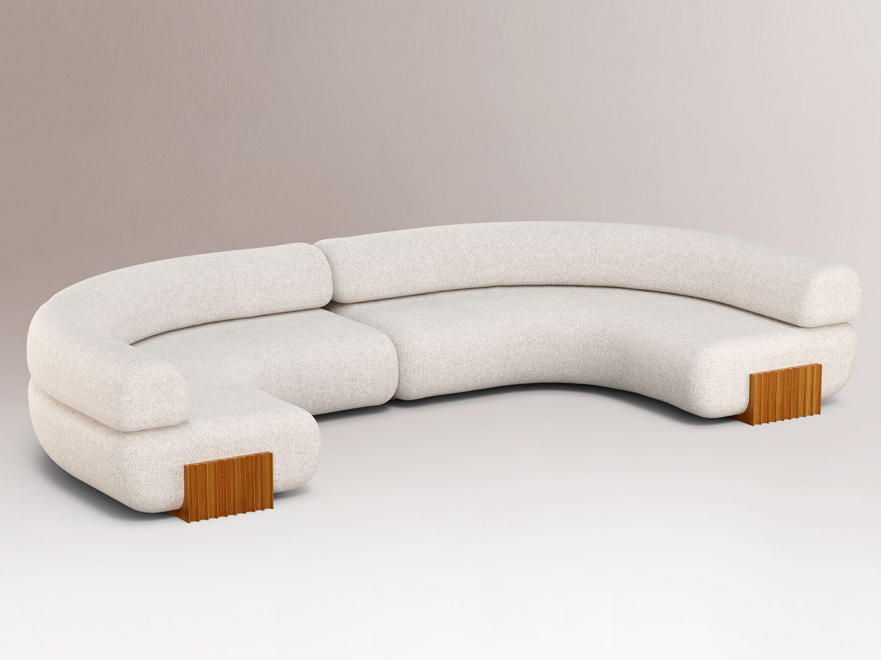 Модульный тканевый диван DOOQ Carmel ARCH-00002800 - Вид №1