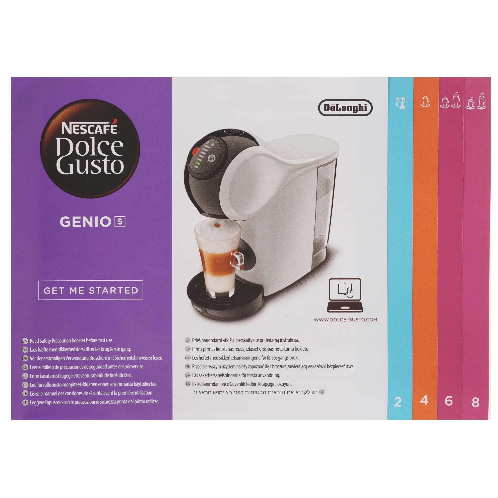 9208166 Кофемашина капсульная DeLonghi EDG 226.W STDN-0117916 - Вид №6