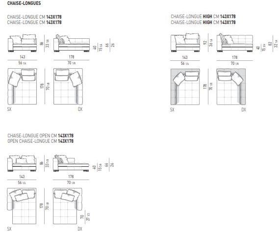 Minotti Модульный тканевый диван Blazer sun-id-1375769 - Вид №14
