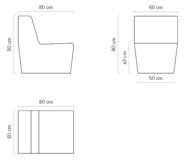 Садовое кресло Trona Бриллианты ARCH-00048418 - Вид №3