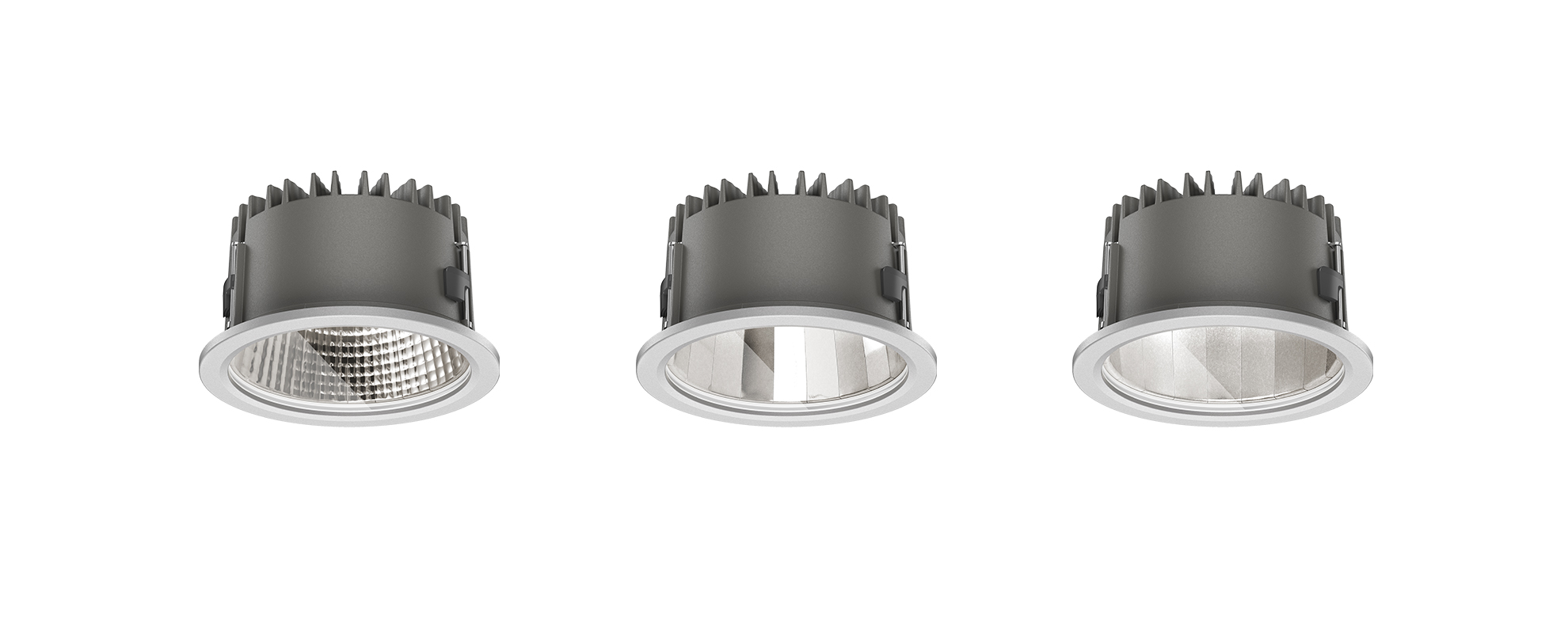 8536518 Встраиваемый в потолок светильник Platek ASTER Large  ASTER Large Basic - 1 COB 3000K 86°  - Вид №1