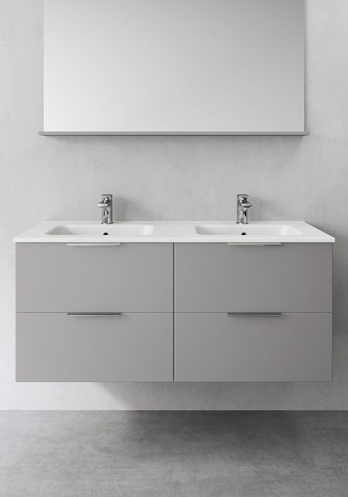 1390543 Шкаф Для Умывальника Форма Серый 1200D Hafa Серый 