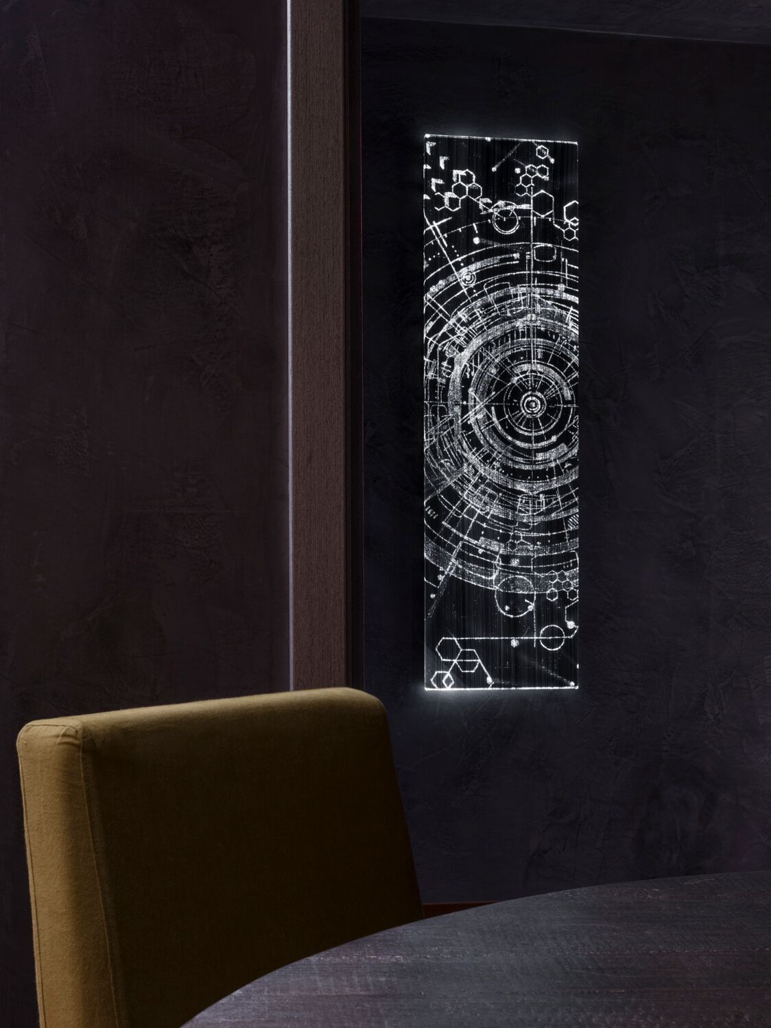 Световая декоративная панель из ткани с оптическим волокном DREAMLUX® Pannelli decorativi ARCH-00067399 - Вид №8