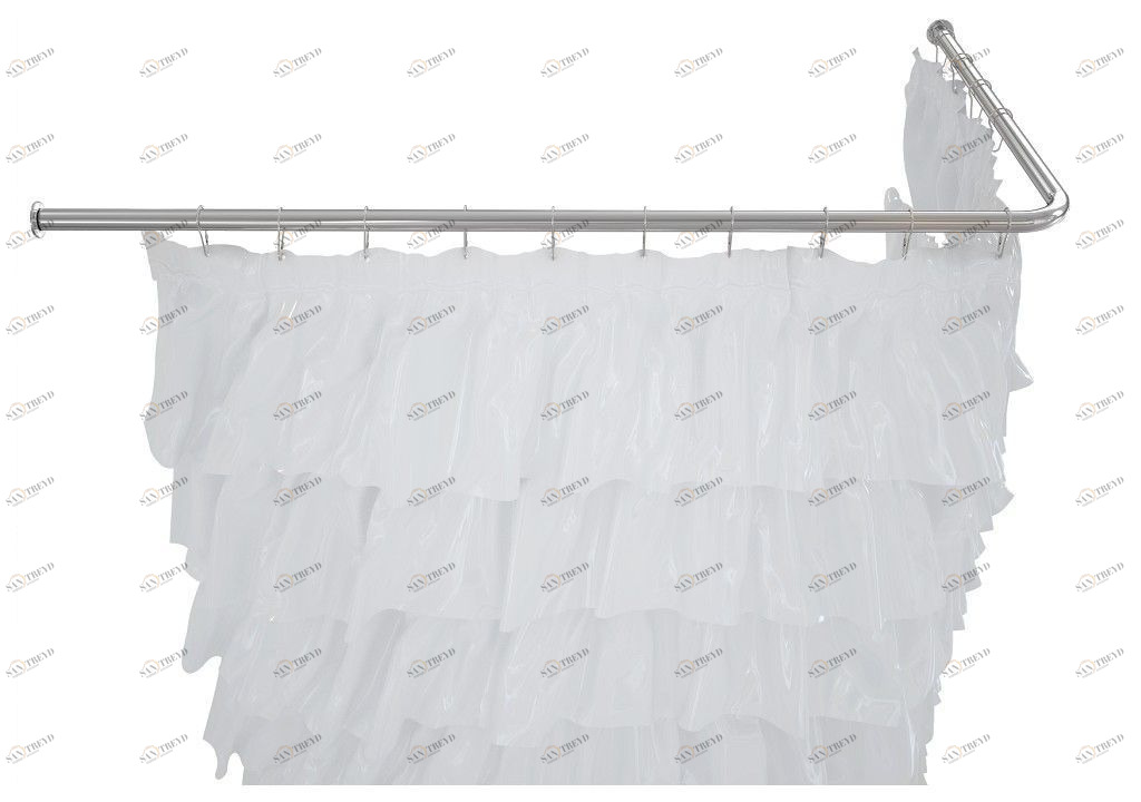 Карниз для ванны Aquanet угловой Г-образный 190х100 00165119