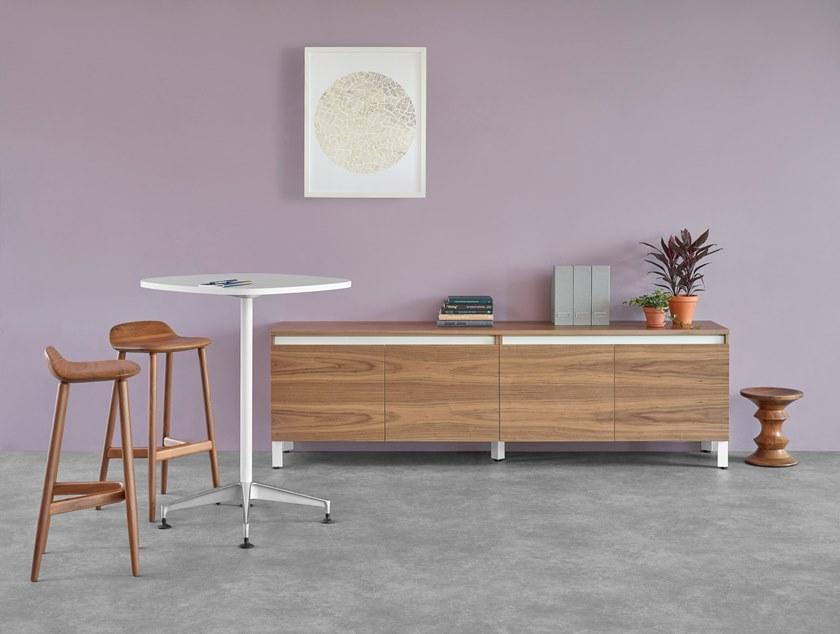 Herman Miller Барный стул высокий деревянный Crosshatch sun-id-1451469 - Вид №7