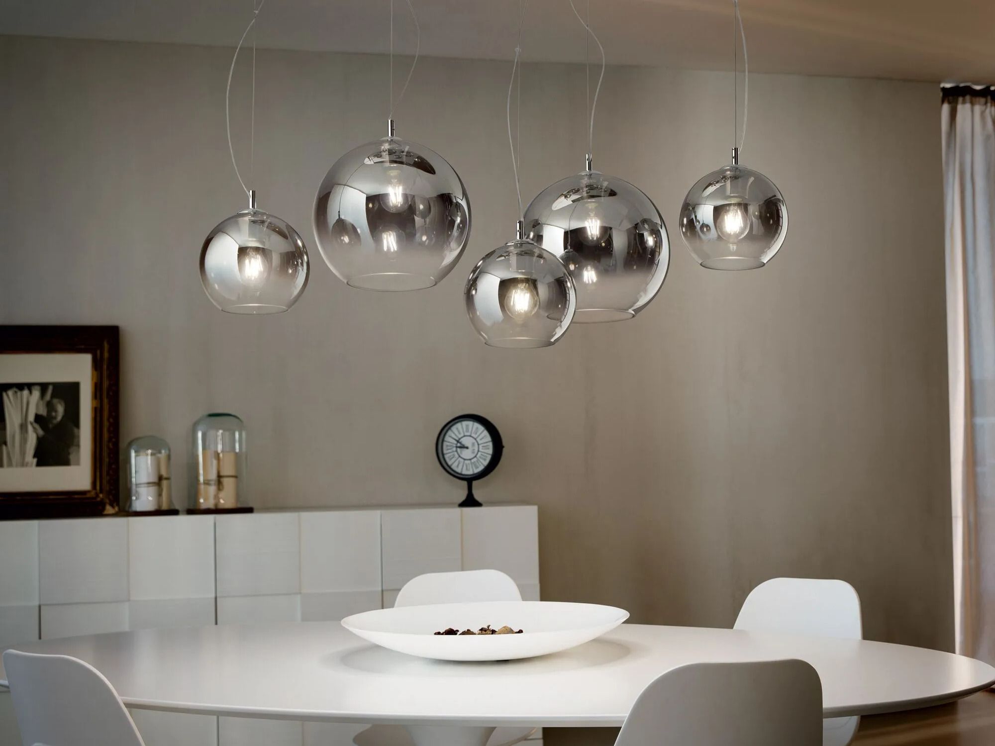 Подвесной светильник из дутого стекла Ideal Lux ARCH-00021890