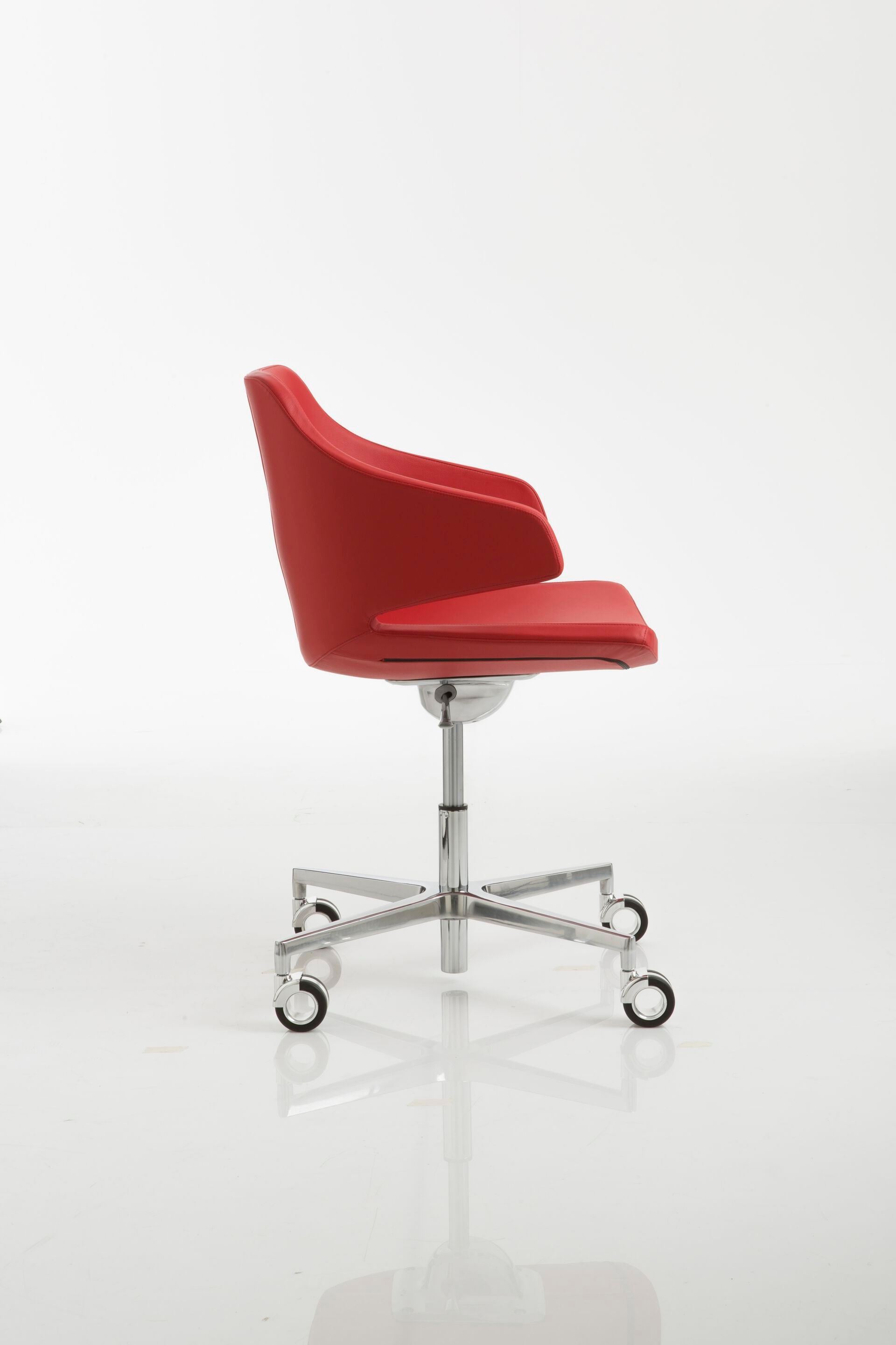 Ткань регулируемая высота спиц стул с колесами Luxy чудо ARCH-00144971 - Вид №2