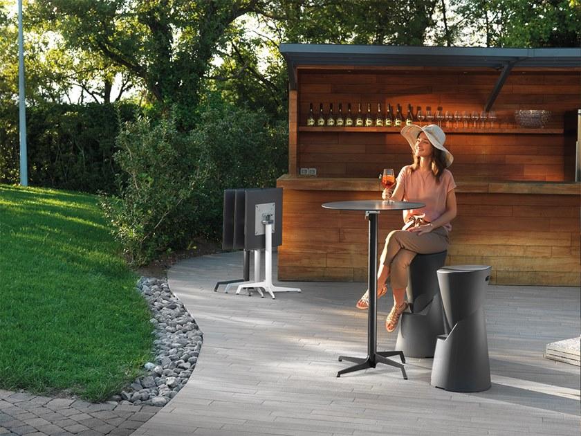 Lyxo Design Круглый стол из hpl со складной столешницей sun-id-1476625 - Вид №1