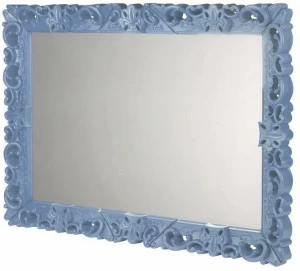 SLIDE Квадратное зеркало из полиэтилена в раме Design of love