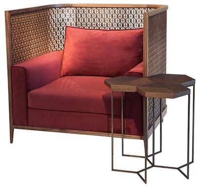 Mobi Кресло с деревянной конструкцией и мягким сиденьем sun-id-1423044 - Вид №2