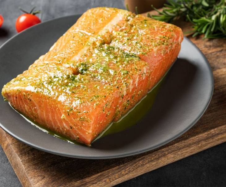 9297 Лосось в маринаде по-итальянски для запекания Вкусляндия  - Вид №1