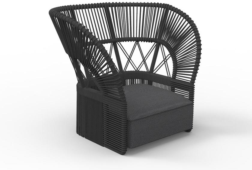 Talenti Веревочное садовое кресло с подлокотниками Cliff decò Clidcplon-c - Вид №4