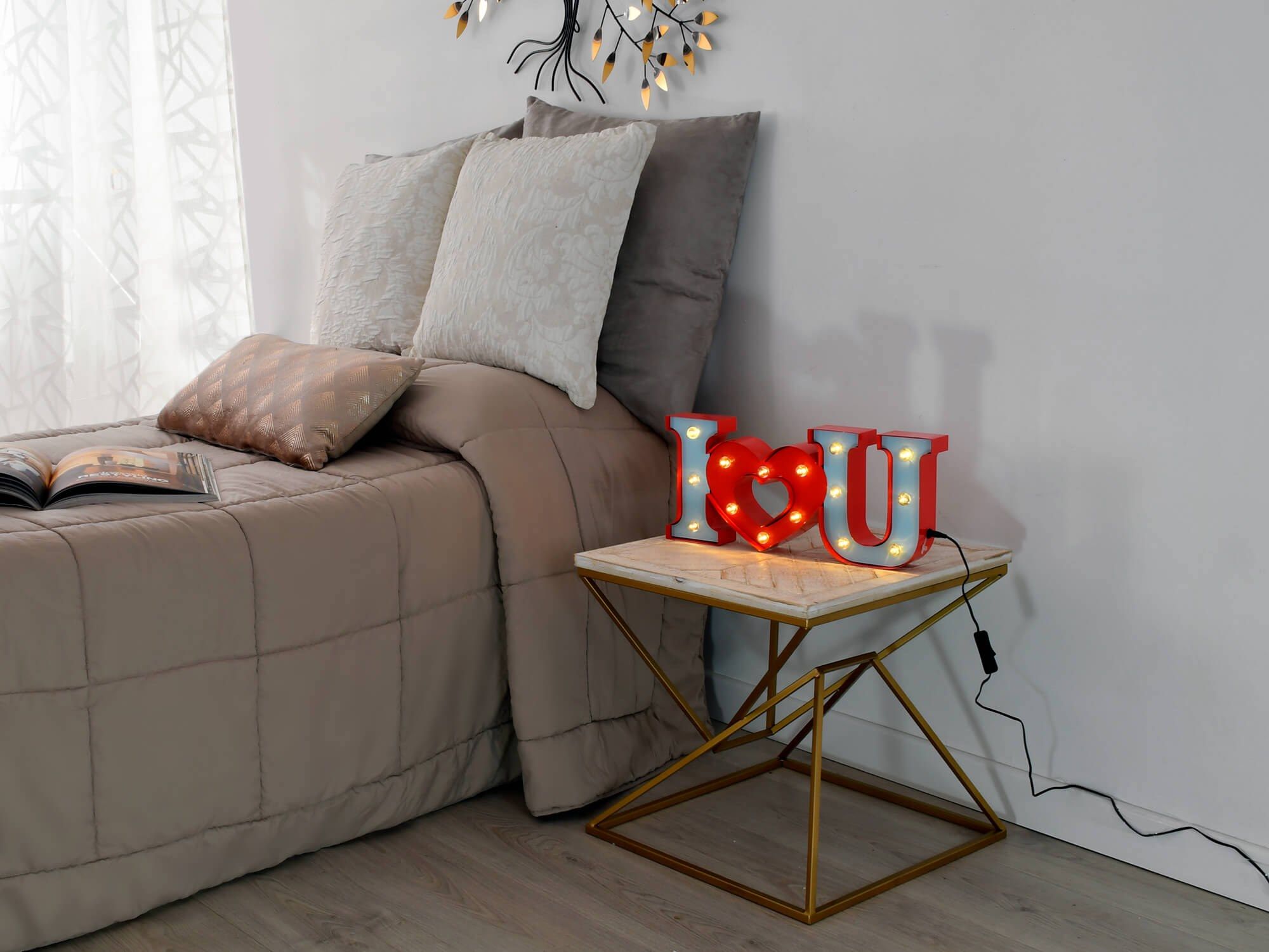 Настольная лампа / металлическая световая вывеска Arte dal Mondo WML020A ARCH-00116855 - Вид №4