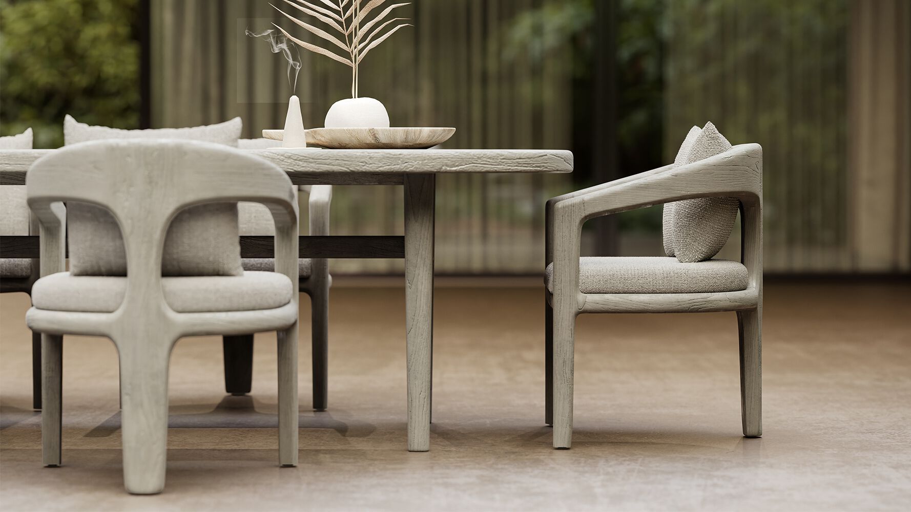 ТИК овальный садовый стол SNOC Кит ARCH-00028448 - Вид №3