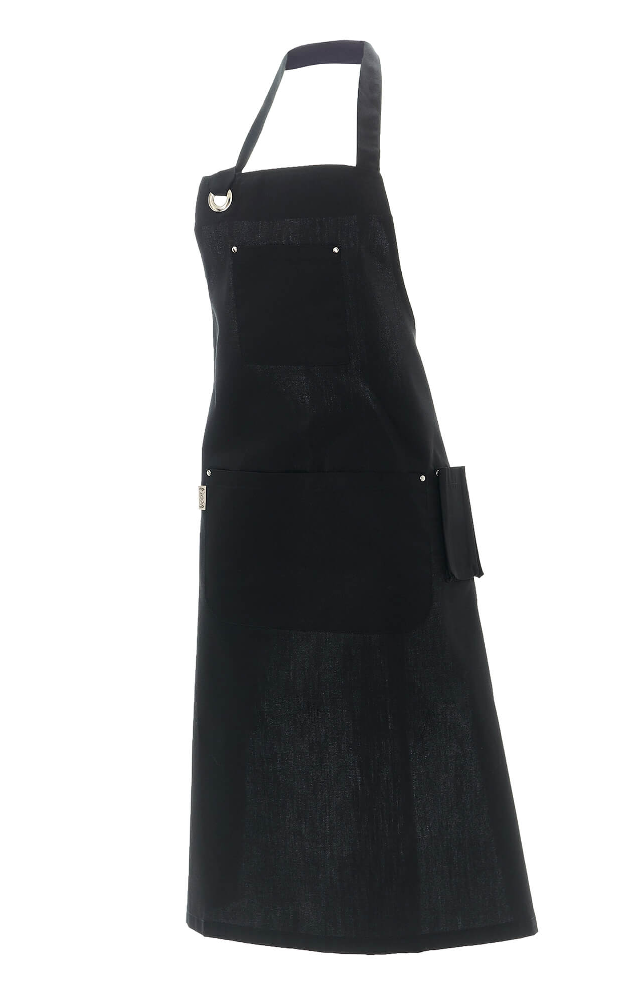 59985 Фартук  с нагрудником, цвет black RICON  Одежда для официантов  размер  - Вид №4