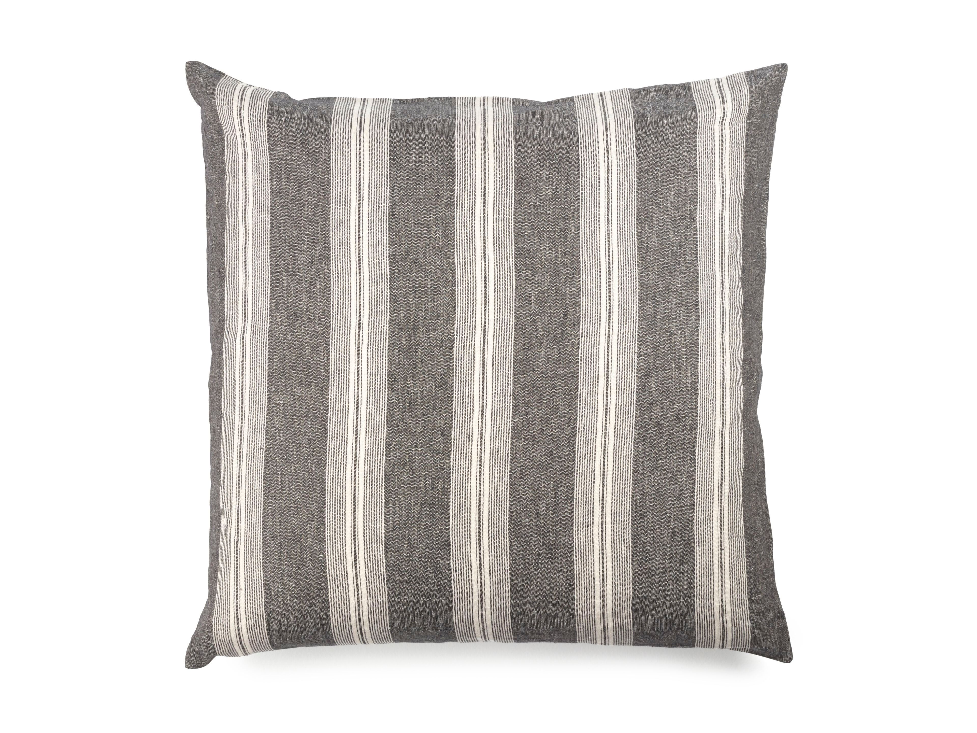 Льняная квадратная полосатая подушка Libeco Home Tahoe ARCH-00126461