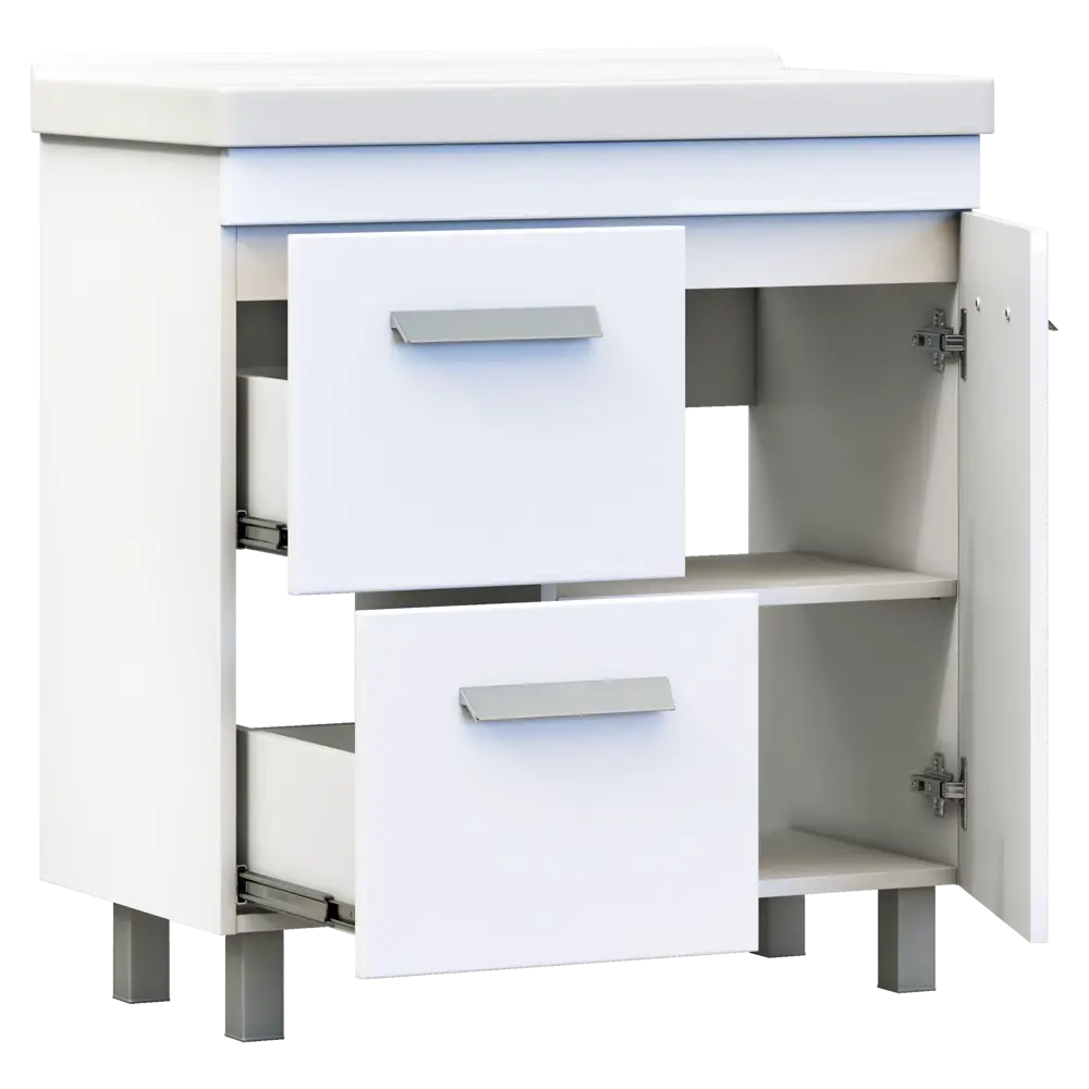 Тумба VIGO Milo для ванной с раковиной накладного типа 80×80 см 85322136 STLM-0061359 - Вид №6