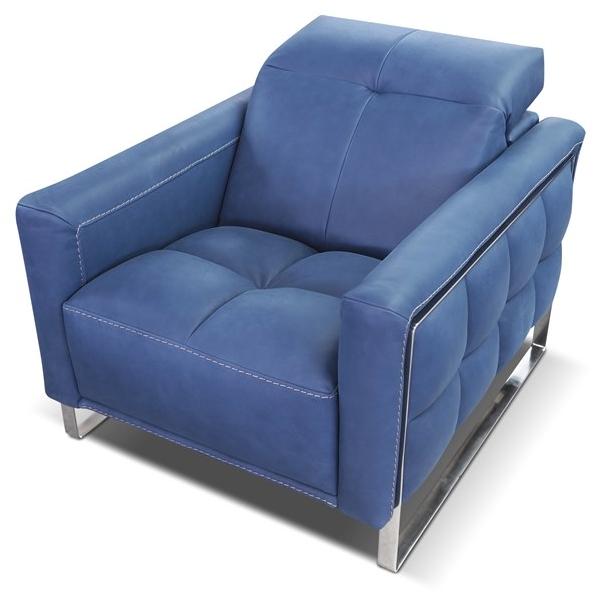 Rossini Sofas Мягкое кожаное кресло с подголовником Excelsior sun-id-1482230 - Вид №1