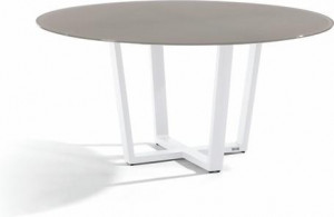 MNST949 Обеденный стол pca white f8 ⌀155см Manutti Fuse
