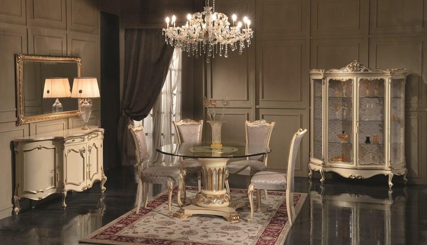 SCAPPINI & C Зеркало настенное прямоугольное сусальное золото и серебро 35th anniversary 2169 - Вид №1