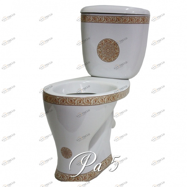 1030121 Компакт унитаз с бачком Белый Лобненский Стройфарфор  Россия 